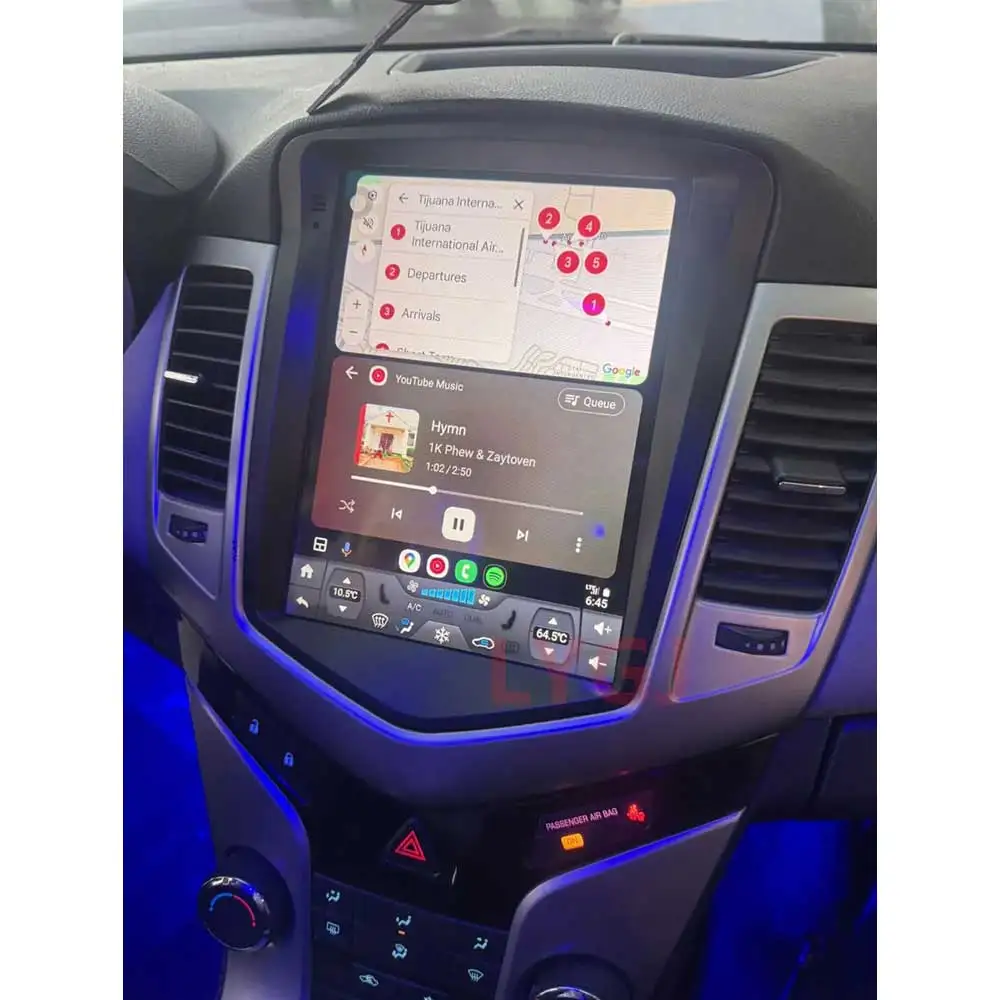 STLFFor Chevrolets Cruze 2009-2016 4-64G Android 13 Wireless Carplay Android Auto Car Stereo Radio GPS Wifi
STLFFor Chevrolets Cruze 2009-2016 4-64G Android 13 Wireless Carplay Android Auto Car Stereo Radio GPS Wifi