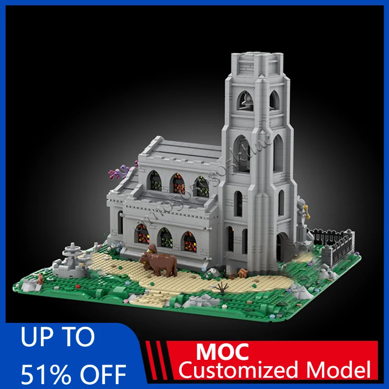 2994 PCS MOC Medieval Stereoscopic Church And Village Modular Model Building Blocks Sets Education Bricks Toy Kids Festival Gift
2994 PCS MOC Medieval Stereoscopic Church And Village Modular Model Building Blocks Sets Education Bricks Toy Kids Festival Gift