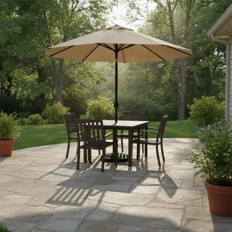 Umbrella Base 31.5 lbs For Patio Deck Pool, Heavy-Duty Metal Construction, Stable Support for Outdoor Umbrellas
Umbrella Base 31.5 lbs For Patio Deck Pool, Heavy-Duty Metal Construction, Stable Support for Outdoor Umbrellas