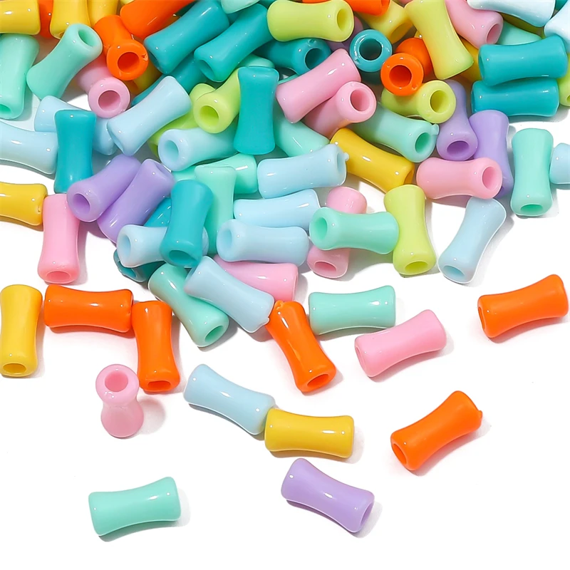 50/100pcs Color Opaque Acrylic Curved Tube Beads For Women Fashion Jewelry DIY Bangles Bamboo Bracelets Making Supplies
50/100pcs Color Opaque Acrylic Curved Tube Beads For Women Fashion Jewelry DIY Bangles Bamboo Bracelets Making Supplies