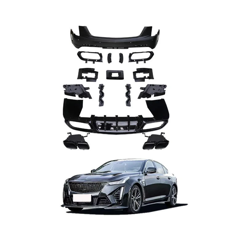 High Quality New Condition with Modified GT Style Body Surrounding CT5 Body Kits Rear Bumper for Cadillac 2020+
High Quality New Condition with Modified GT Style Body Surrounding CT5 Body Kits Rear Bumper for Cadillac 2020+