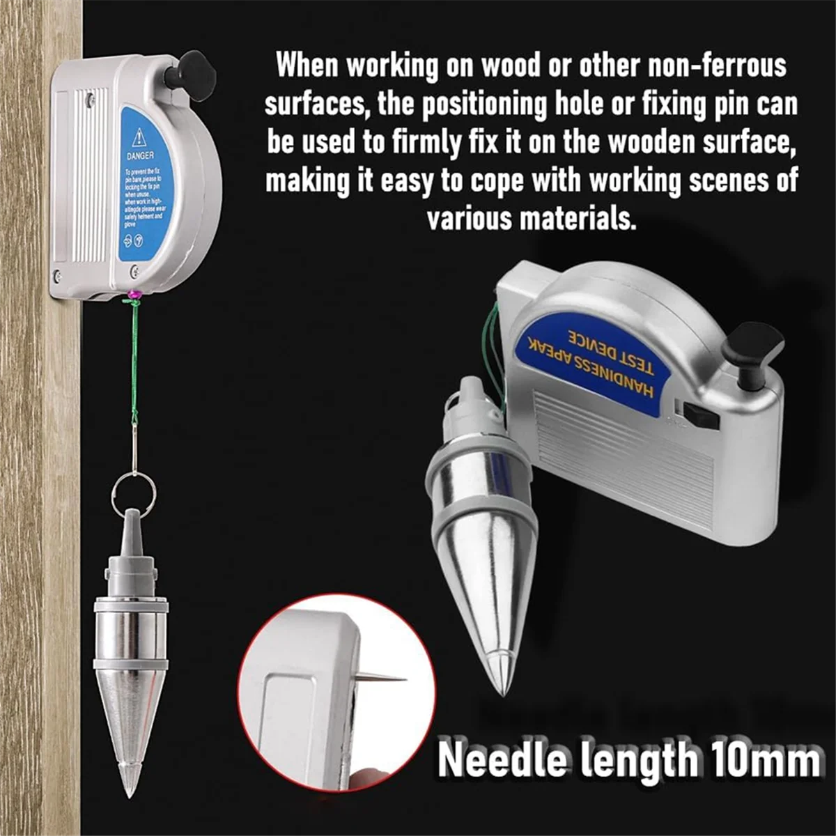 ABNJ Retractable Plumb-Bob, with 19.7 Ft Auto -Cord & Quick Stabilizing-Bob for Construction Industry Assignments 1PCS
ABNJ Retractable Plumb-Bob, with 19.7 Ft Auto -Cord & Quick Stabilizing-Bob for Construction Industry Assignments 1PCS