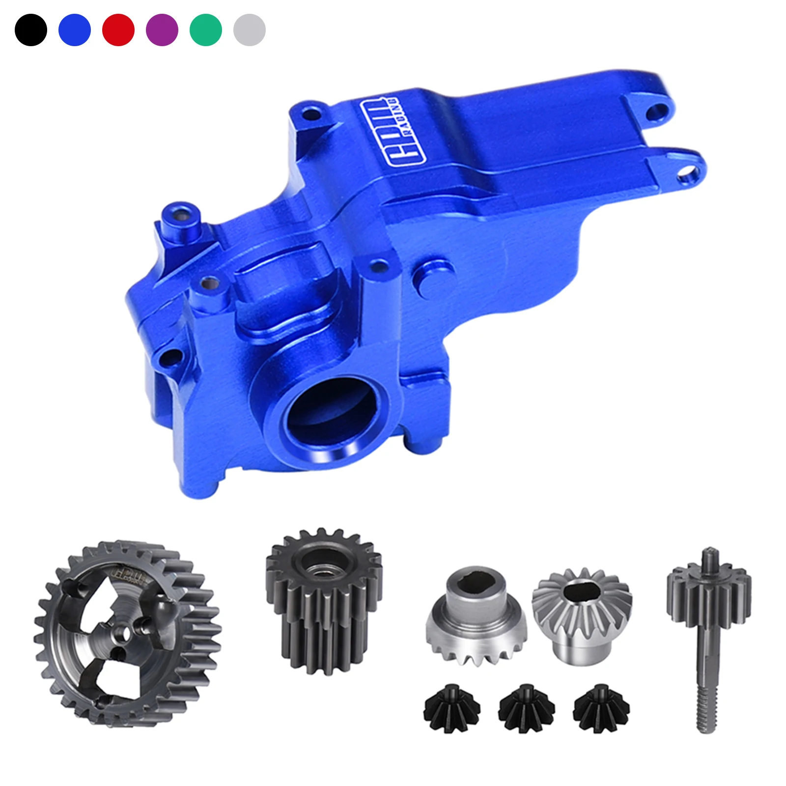 GPM 7075Alu Transmission Case+40Cr Steel Gear Set LOSI 1/24 Micro-B 1/28 Micro-T
GPM 7075Alu Transmission Case+40Cr Steel Gear Set LOSI 1/24 Micro-B 1/28 Micro-T