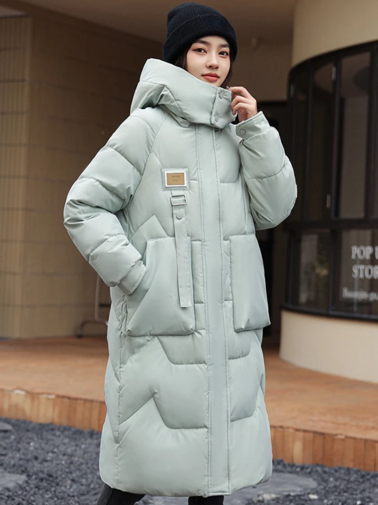 Winter Women Jacket Long Parkas 2023 New Female Down Cotton Hooded Overcoat Thick Warm Jackets Windproof Casual Student Coat
Winter Women Jacket Long Parkas 2023 New Female Down Cotton Hooded Overcoat Thick Warm Jackets Windproof Casual Student Coat