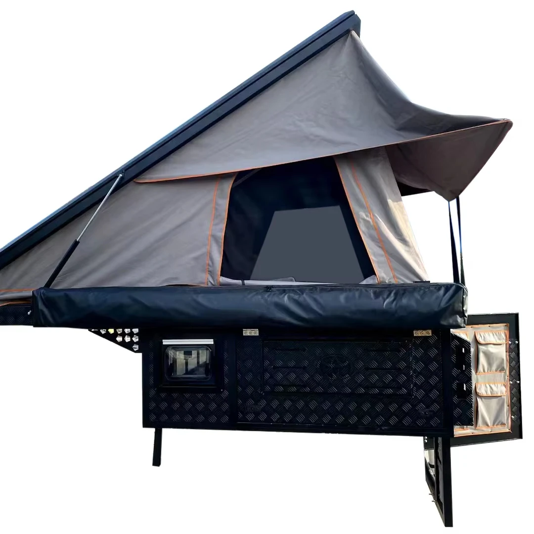 Flat Top Folding Camper Canopy 4x4 Aluminum Hard Shell Roof Top Tents For Camping Outdoor
Flat Top Folding Camper Canopy 4x4 Aluminum Hard Shell Roof Top Tents For Camping Outdoor