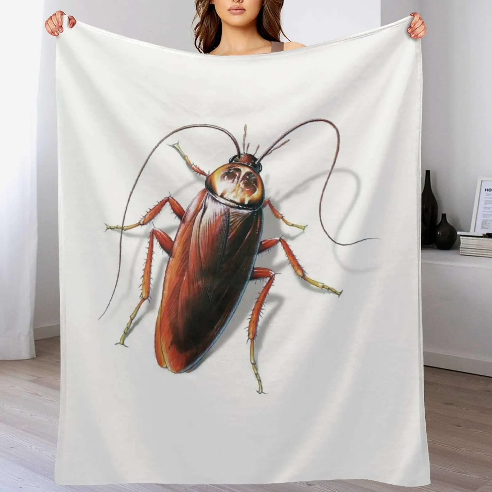 Cockroach Throw Blanket Soft Plush Blanket as Housewarming Gift
Cockroach Throw Blanket Soft Plush Blanket as Housewarming Gift