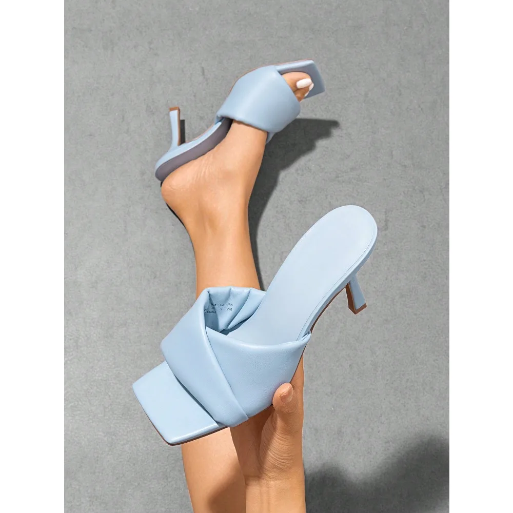 Women Crisscross Strap Kitten Heeled Sandals Fashionable Casual Slip-On High Heel Mules Comfortable Party Wedding Dress Shoes
Women Crisscross Strap Kitten Heeled Sandals Fashionable Casual Slip-On High Heel Mules Comfortable Party Wedding Dress Shoes
