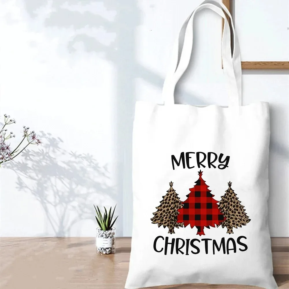 Women's Christmas Decor Canvas Tote Bag Fully Decorated Christmas Tree Print Shopping Bag Daily Casual Handbag
Women's Christmas Decor Canvas Tote Bag Fully Decorated Christmas Tree Print Shopping Bag Daily Casual Handbag