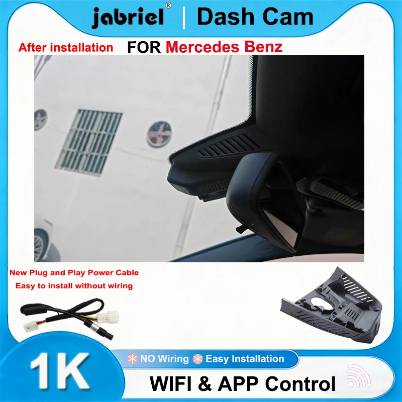 Jabriel for Mercedes Benz B Class w247 GLB x247 for Mercedes B180 B200 GLB 180 180d 200 DashCam 1080P Wifi Plug and Play Car DVR
Jabriel for Mercedes Benz B Class w247 GLB x247 for Mercedes B180 B200 GLB 180 180d 200 DashCam 1080P Wifi Plug and Play Car DVR