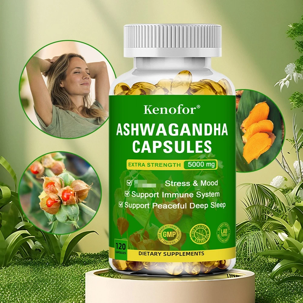Ashwagandha + Black Pepper + Turmeric Root Extract, Boost Energy, Support Immunity, Balance Mood, Promote Healthy Sleep
Ashwagandha + Black Pepper + Turmeric Root Extract, Boost Energy, Support Immunity, Balance Mood, Promote Healthy Sleep