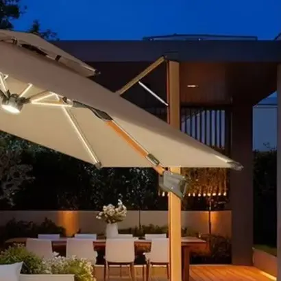 Deluxe Hydraulic Lift Patio Umbrella, Aluminum Frame Sunshade Parasol, Waterproof Shade Perfect for Garden and Hotel Outdoor Use
Deluxe Hydraulic Lift Patio Umbrella, Aluminum Frame Sunshade Parasol, Waterproof Shade Perfect for Garden and Hotel Outdoor Use