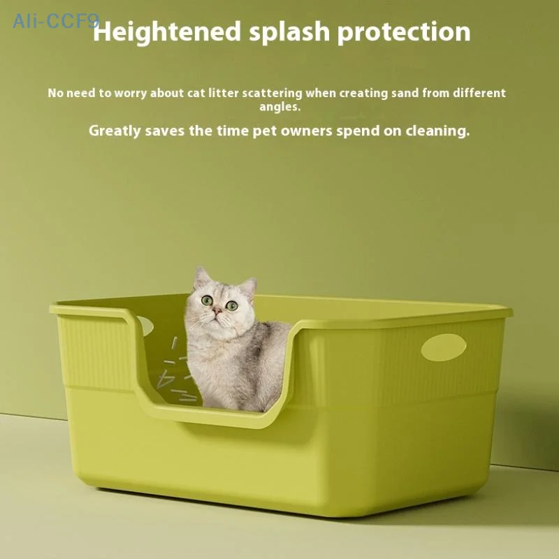 Large-Sized Litter Box For Cats Anti-Splash Semi-Enclosed Open Cat Toilet Cat Supplies
Large-Sized Litter Box For Cats Anti-Splash Semi-Enclosed Open Cat Toilet Cat Supplies