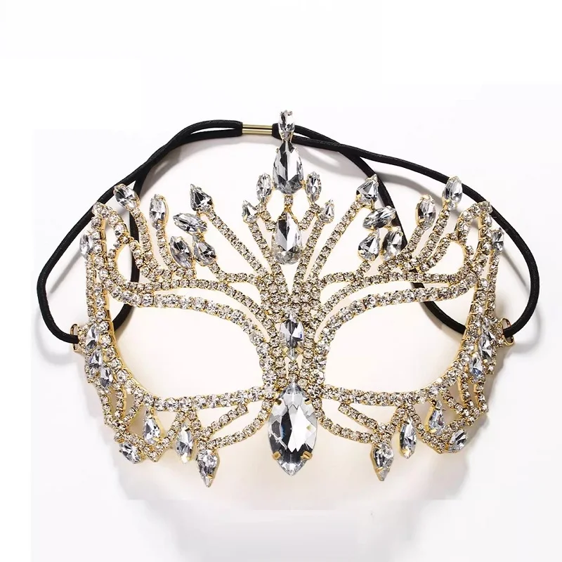 Модные преувеличенные маски на Хэллоуин, шарик для макияжа с полыми стразами, драматические маски для выступлений
Модные преувеличенные маски на Хэллоуин, шарик для макияжа с полыми стразами, драматические маски для выступлений