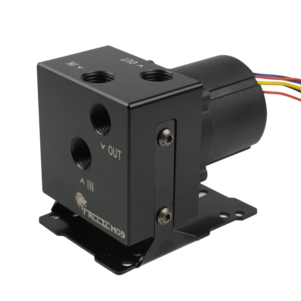 PU-MP-M8W,Computer Water Cooling Fluid Loop Building Pump Max 600L,5 Meters,Manual Speed Control Pumps With Bracket,4XG1/4"
PU-MP-M8W,Computer Water Cooling Fluid Loop Building Pump Max 600L,5 Meters,Manual Speed Control Pumps With Bracket,4XG1/4"