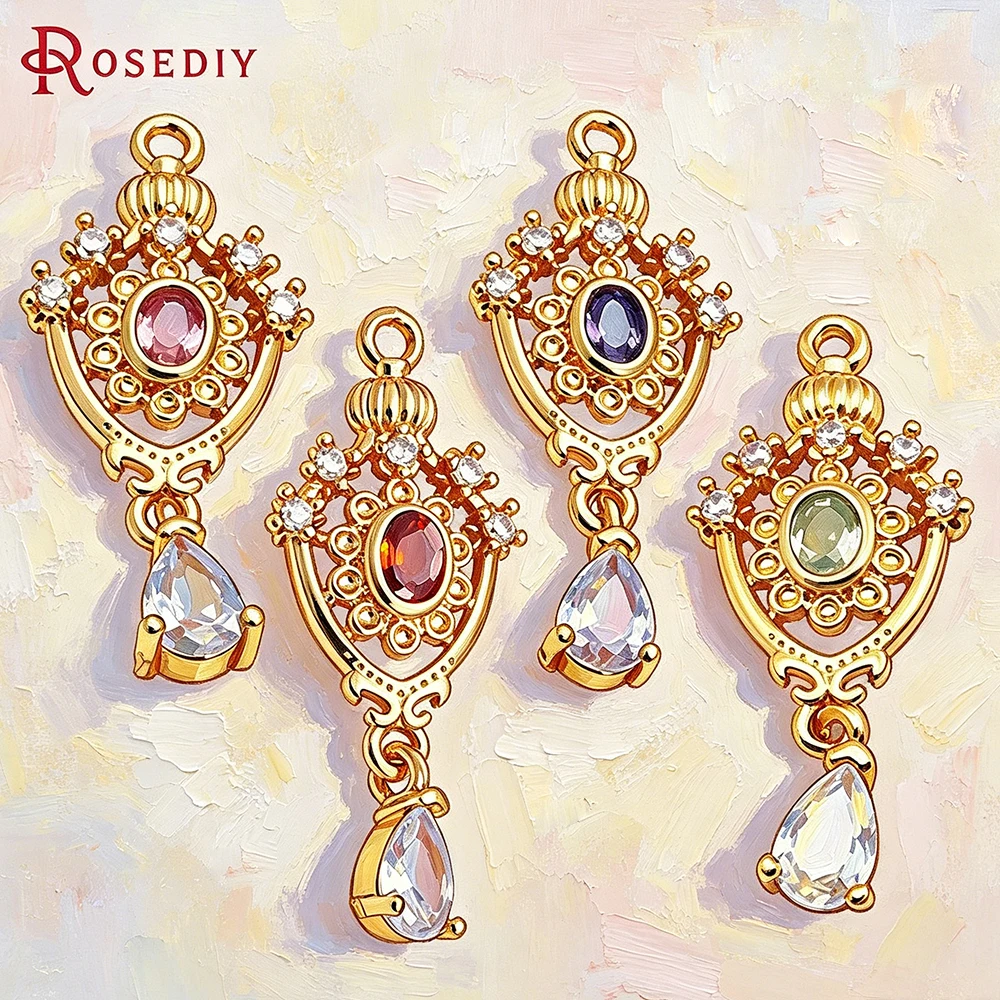 18K Gold Color Crown Drop Shape Charms Pendants Necklace Earrings High Quality Jewelry Diy Accessories
18K Gold Color Crown Drop Shape Charms Pendants Necklace Earrings High Quality Jewelry Diy Accessories
