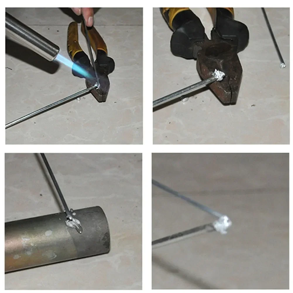 50pcs Aluminum Solution Welding Flux-Cored Rods Wire Brazing Rod 1.6MM X 330mm Welding Electrodes Metal Processing
50pcs Aluminum Solution Welding Flux-Cored Rods Wire Brazing Rod 1.6MM X 330mm Welding Electrodes Metal Processing