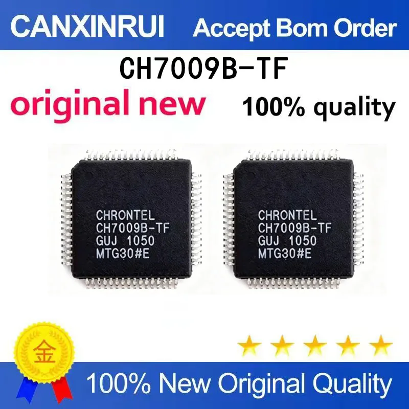 (5 PCS) Brand new original CH7009B-T CH7009B-TF QFP spot chip
(5 PCS) Brand new original CH7009B-T CH7009B-TF QFP spot chip