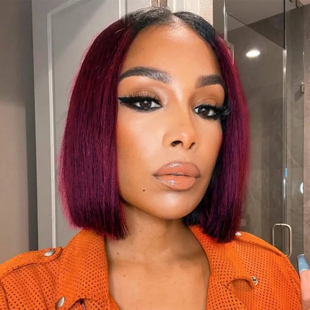 Synthetic Short Straight Bob Lace Wig Bob Wigs for Women Shoulder Wig for Daily Party
Synthetic Short Straight Bob Lace Wig Bob Wigs for Women Shoulder Wig for Daily Party