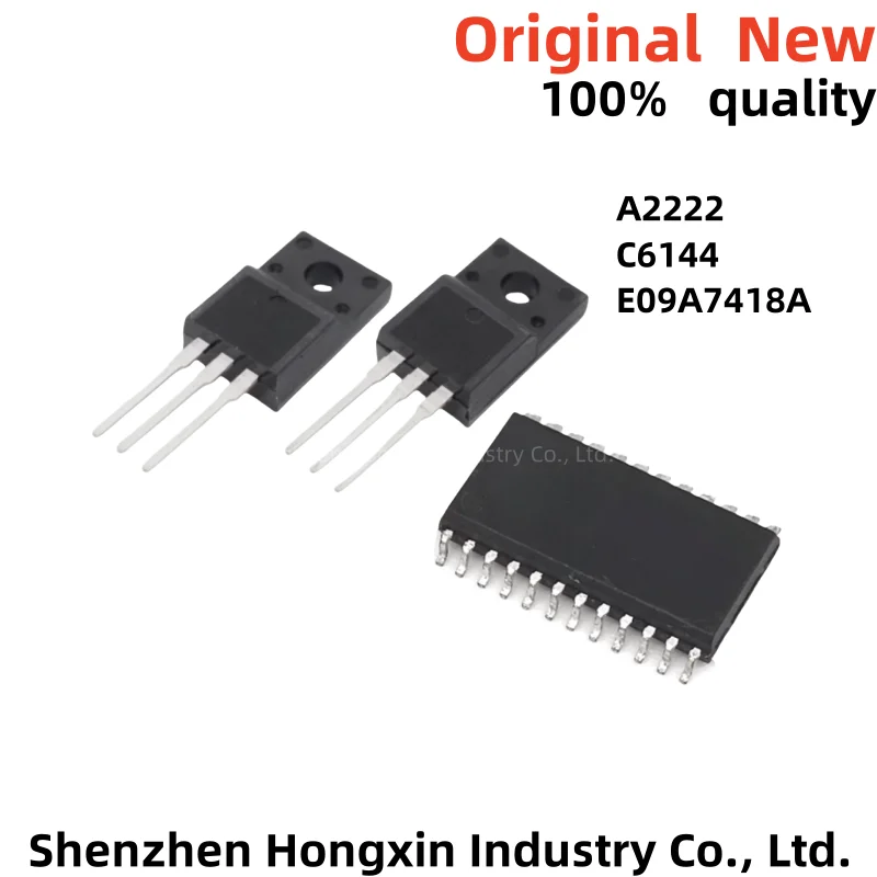 E09A7418A Power Integrated Circuit A2222 C6144 Transistor Suitable For L3110 L3210 L5190 L5290 Printer Driver Chip
E09A7418A Power Integrated Circuit A2222 C6144 Transistor Suitable For L3110 L3210 L5190 L5290 Printer Driver Chip