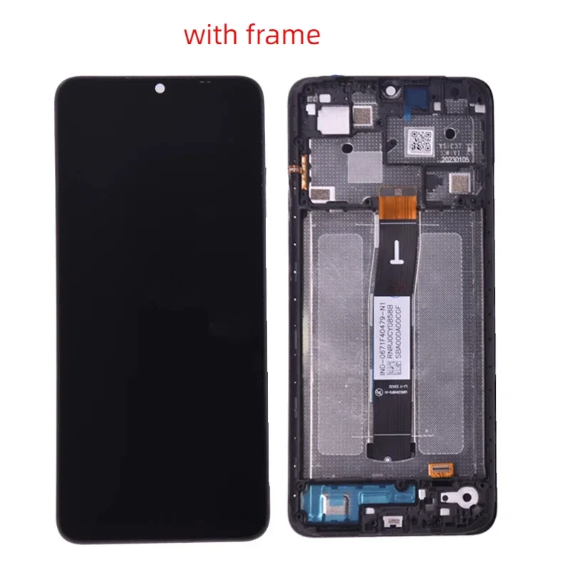 For Redmi 12c LCD Dispaly Touch Digitizer Screen Assembly Replacement 22120RN86G 22120RN86I 22126RN91Y 2212ARNC4L
For Redmi 12c LCD Dispaly Touch Digitizer Screen Assembly Replacement 22120RN86G 22120RN86I 22126RN91Y 2212ARNC4L