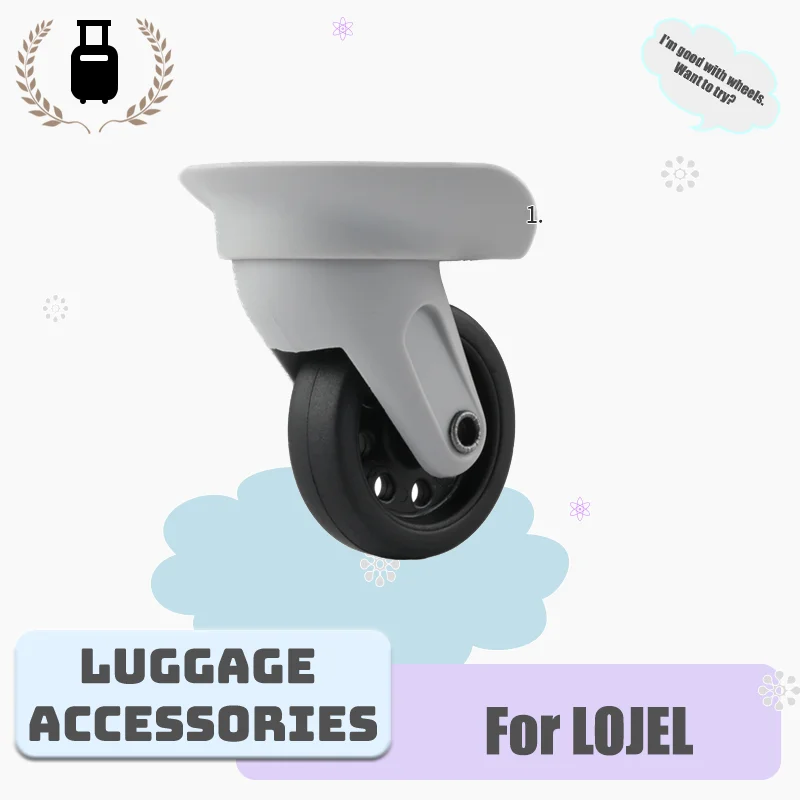For LOJEL Suitcases Replacement Wheels Universal Swivel Wheels Easy to Install Smooth and Quiet Suitcase Accessories
For LOJEL Suitcases Replacement Wheels Universal Swivel Wheels Easy to Install Smooth and Quiet Suitcase Accessories