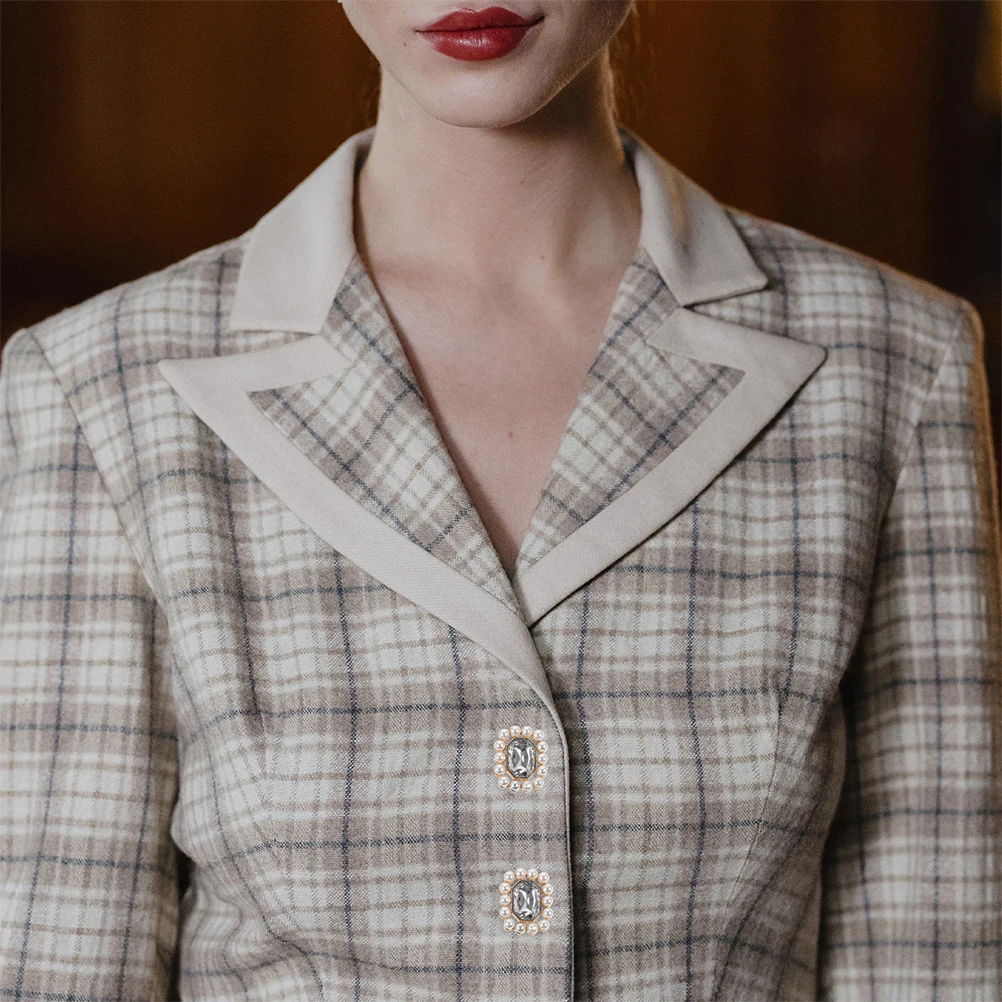 5 Pcs Alloy Pearl Diamond Buckle Buttons for Sewing Rhinestone Pants Decorative Clothing Diy Craft
5 Pcs Alloy Pearl Diamond Buckle Buttons for Sewing Rhinestone Pants Decorative Clothing Diy Craft