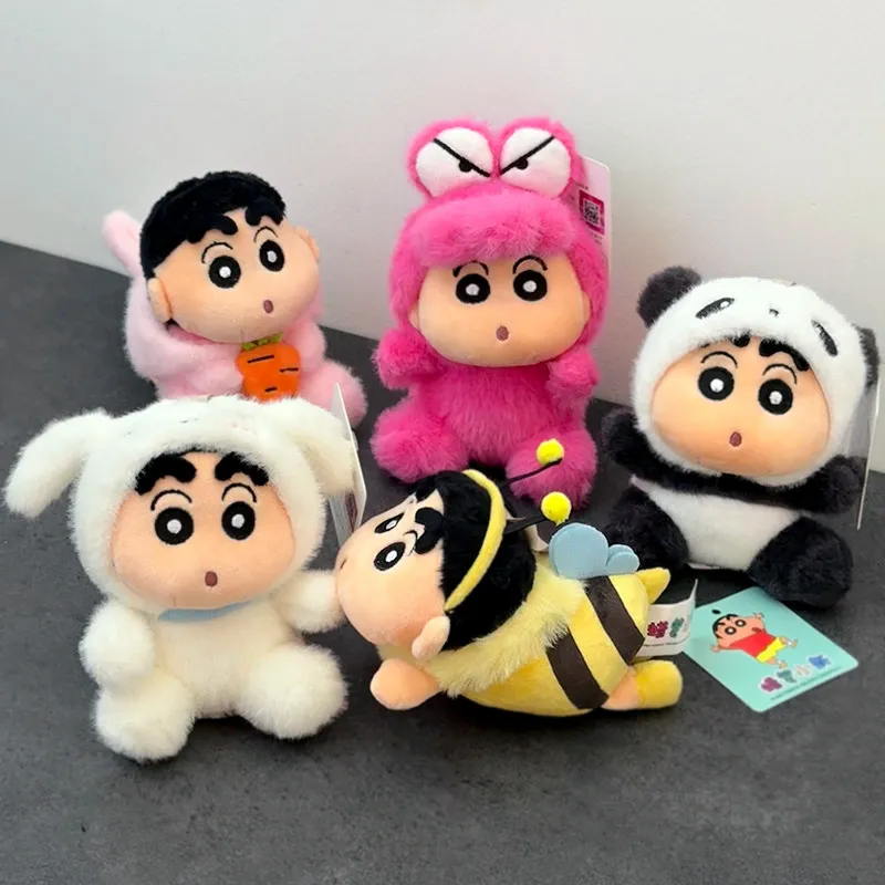 Crayon Shin chan backpack pendant cute Crayon Shin chan cross dressing panda rabbit dog bee crocodile series plush keychain Gift
Crayon Shin chan backpack pendant cute Crayon Shin chan cross dressing panda rabbit dog bee crocodile series plush keychain Gift