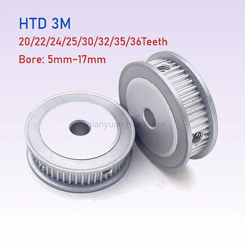 Yiqianyuan 1Piece HTD 3M Timing Pulley 20-36 Teeth AF-Type Bore 5-17mm for 10mm Width Synchronous Belt
Yiqianyuan 1Piece HTD 3M Timing Pulley 20-36 Teeth AF-Type Bore 5-17mm for 10mm Width Synchronous Belt