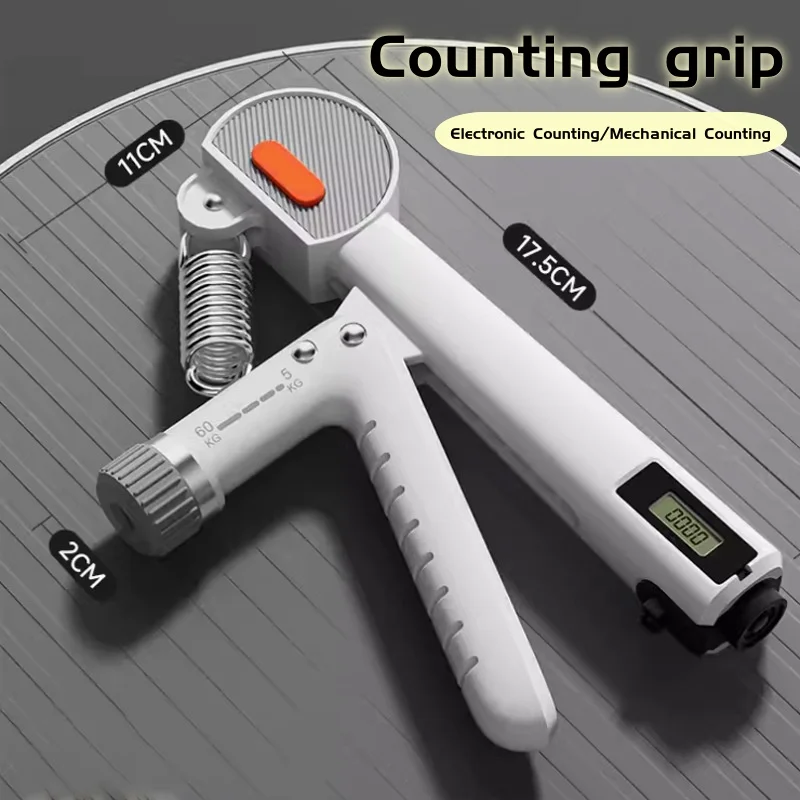 Intelligent Adjustment Counting Grip Geometric Model Men and Women Muscle Rehabilitation Finger Training Spring Grip Meter
Intelligent Adjustment Counting Grip Geometric Model Men and Women Muscle Rehabilitation Finger Training Spring Grip Meter