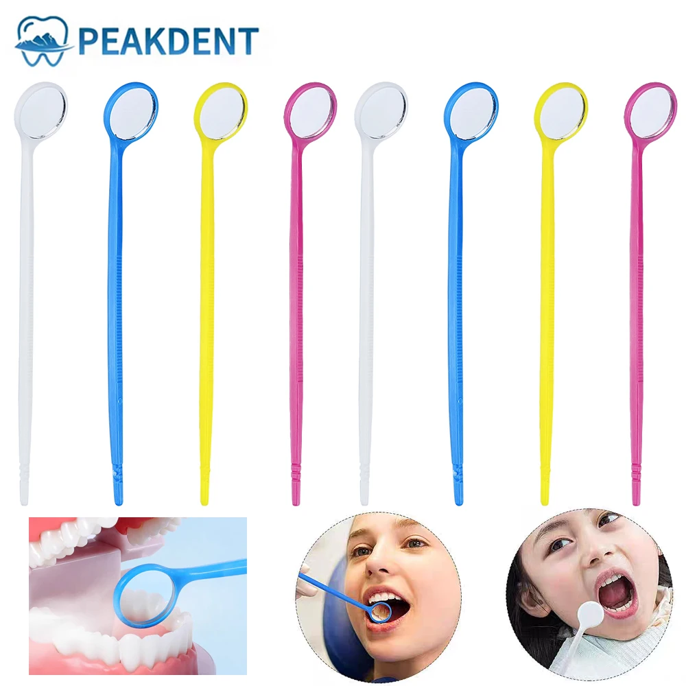 50 шт. одноразовых зеркальчиков для осмотра полости рта, пластиковые зеркала с антизапотевающими линзами, инструмент для отбеливания зубов и гигиены полости рта
50 шт. одноразовых зеркальчиков для осмотра полости рта, пластиковые зеркала с антизапотевающими линзами, инструмент для отбеливания зубов и гигиены полости рта