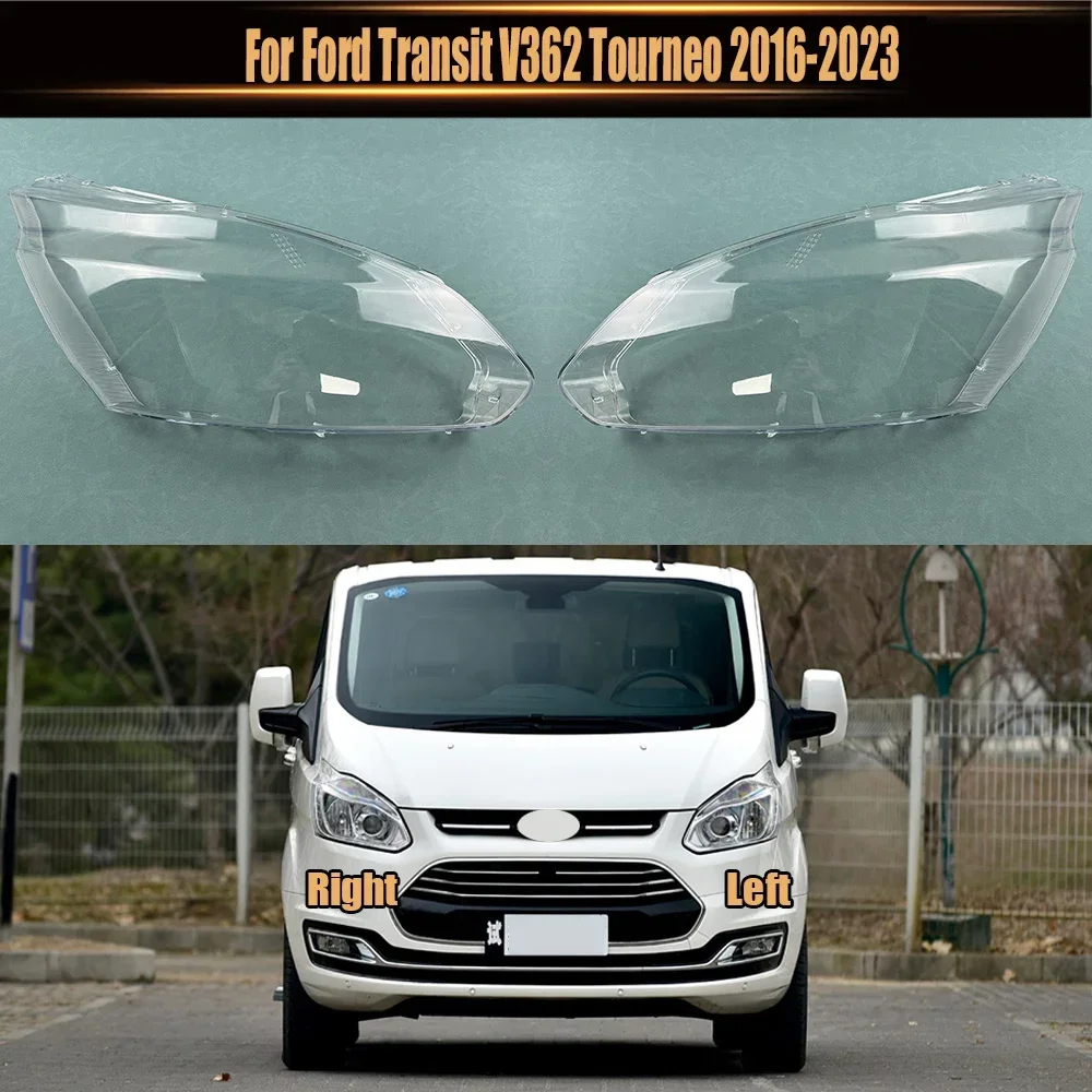 For Ford Transit V362 Tourneo 2016-2023 Car Accessories Headlamp Cove Headlight Shell Transparent Lampshade Lens Plexiglass 
For Ford Transit V362 Tourneo 2016-2023 Car Accessories Headlamp Cove Headlight Shell Transparent Lampshade Lens Plexiglass
