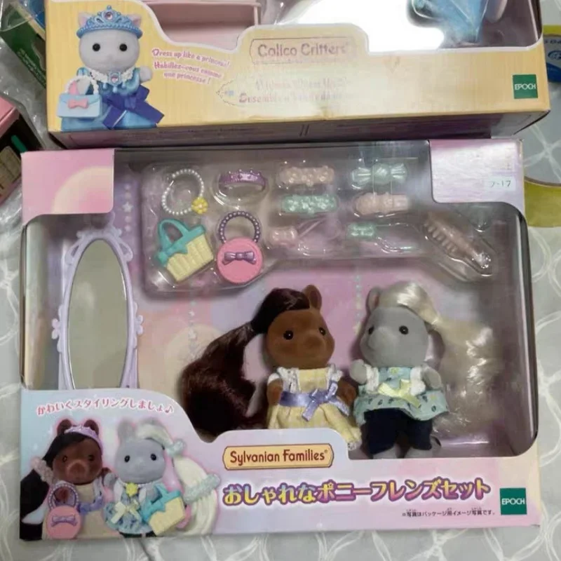 Hot Sale Genuine Stock Sylvanian Families Pony Sisters Hairdressing Scene Suit Desktop Decoration Collection Girl Birthday Gifts
Hot Sale Genuine Stock Sylvanian Families Pony Sisters Hairdressing Scene Suit Desktop Decoration Collection Girl Birthday Gifts