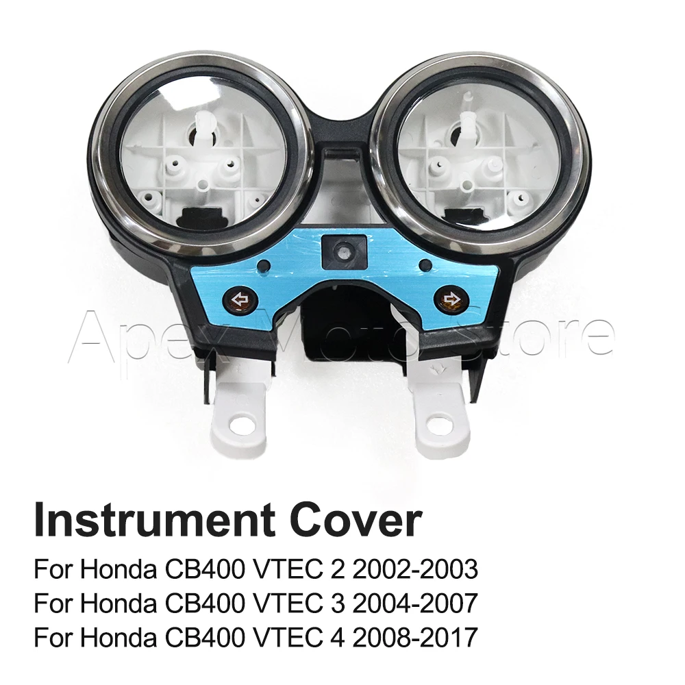For Honda CB400 CB 400 VTEC 2 3 4 2002-2017 Motorcycle Speedometer Tachometer Gauge Cover Dashboard Housing
For Honda CB400 CB 400 VTEC 2 3 4 2002-2017 Motorcycle Speedometer Tachometer Gauge Cover Dashboard Housing