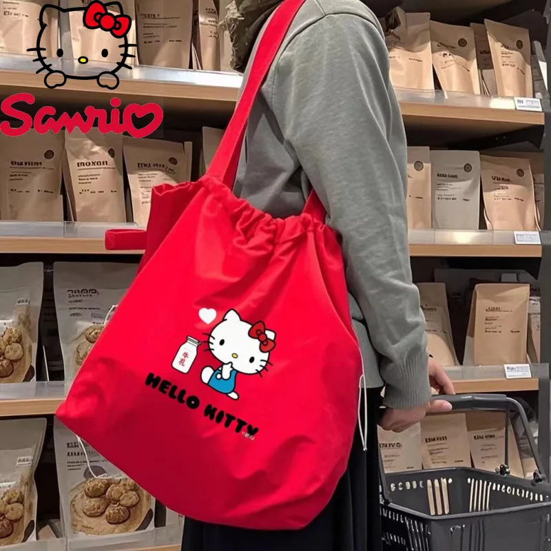 Hello Kitty Cartoon 2025 New Casual Shoulder Bag Large Capacity Outdoor Portable Handbag Shopping Bag Crossbody
Hello Kitty Cartoon 2025 New Casual Shoulder Bag Large Capacity Outdoor Portable Handbag Shopping Bag Crossbody
