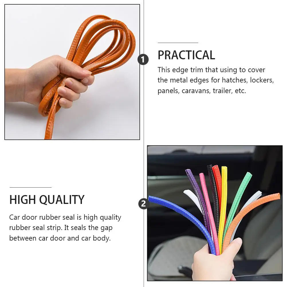 Car Door Guards 10M ange Trim Rubber Seal Strips Durable Protector Car Accessories Anti collision Weatherstrip Sealing Edge
Car Door Guards 10M ange Trim Rubber Seal Strips Durable Protector Car Accessories Anti collision Weatherstrip Sealing Edge