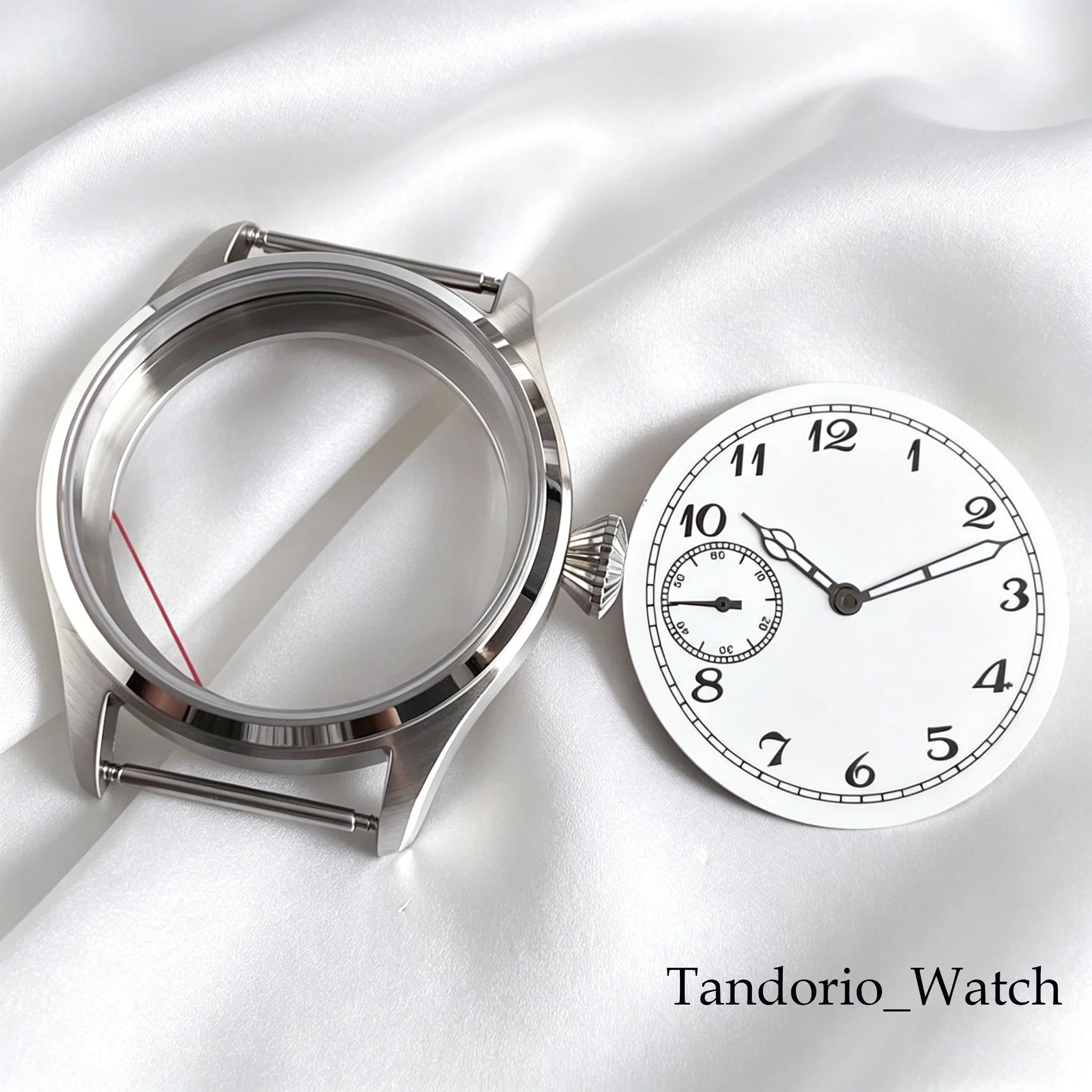 Tandorio 42mm Sapphire Glass Stainless Steel Men's Watch Case With 37mm Dial For ETA 6497 ST3600 Movement Watch Accessories
Tandorio 42mm Sapphire Glass Stainless Steel Men's Watch Case With 37mm Dial For ETA 6497 ST3600 Movement Watch Accessories