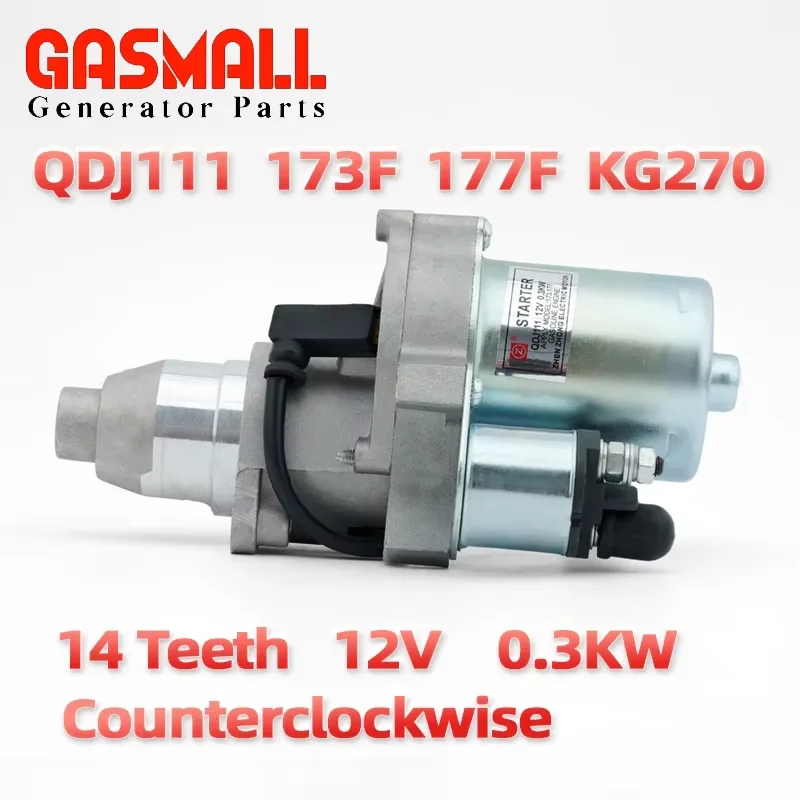 QDJ111 DC General Petrol Generator Starter Motor 173F 177F KG270
QDJ111 DC General Petrol Generator Starter Motor 173F 177F KG270
