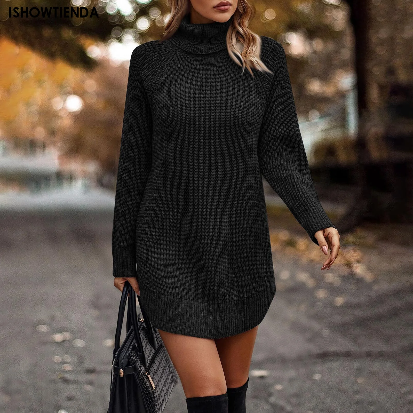 Винтажное платье Vestidos, женское осенне-зимнее вязаное платье с круглым вырезом и длинными рукавами, однотонное платье-свитер, Vestidos Elegantes Para Mujer
Винтажное платье Vestidos, женское осенне-зимнее вязаное платье с круглым вырезом и длинными рукавами, однотонное платье-свитер, Vestidos Elegantes Para Mujer