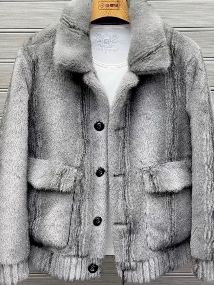 Double-Sided Warmth Men's Jaet JD757 Autumn Winter New Arrival Faionable Sli High Quali Fur Decorated Stand Fit
Double-Sided Warmth Men's Jaet JD757 Autumn Winter New Arrival Faionable Sli High Quali Fur Decorated Stand Fit