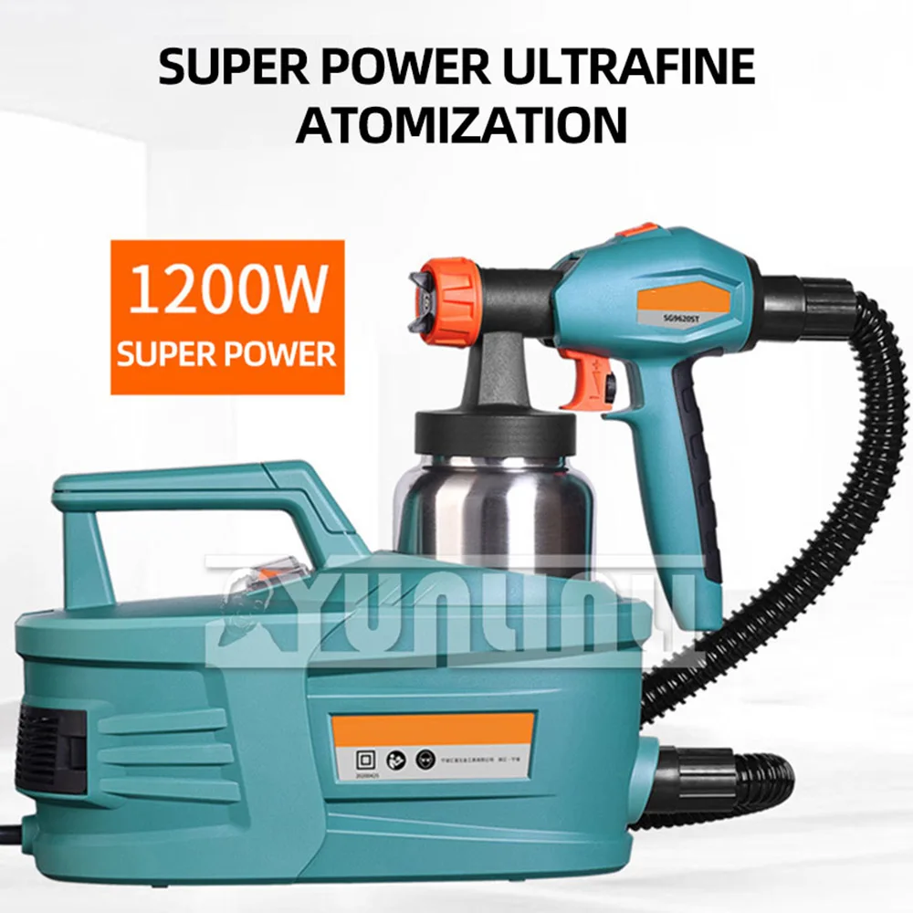 Spray Painting Machine High-Pressure Electric Spray Gun Paint Latex Paint Spray Gun Household Paint Tools
Spray Painting Machine High-Pressure Electric Spray Gun Paint Latex Paint Spray Gun Household Paint Tools