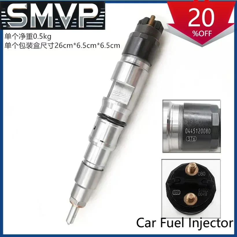 Fuel Injector 0445120080 0445120268 for Daewoo Doushan Dx225 Dl06S 65.10401-7004A
Fuel Injector 0445120080 0445120268 for Daewoo Doushan Dx225 Dl06S 65.10401-7004A