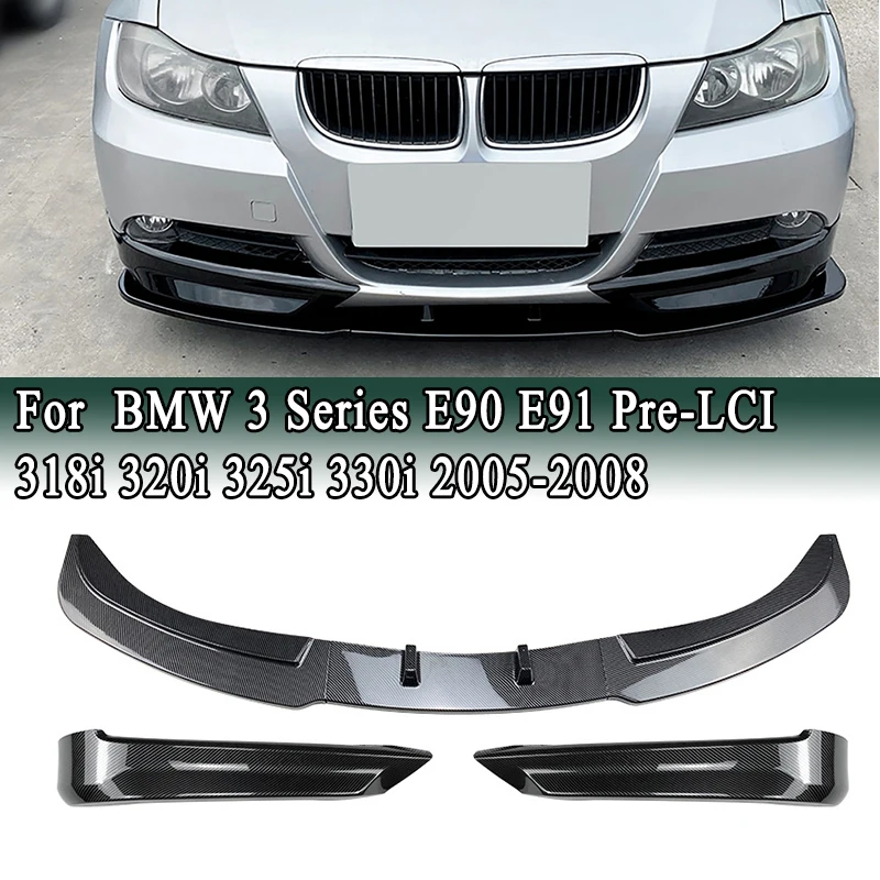 For BMW 3 Series E90 E91 318i 320i 325i 330i 2005-2008 Front Lower Bumper Spoiler + Side Corner Anti-Scratch Protector Cover
For BMW 3 Series E90 E91 318i 320i 325i 330i 2005-2008 Front Lower Bumper Spoiler + Side Corner Anti-Scratch Protector Cover
