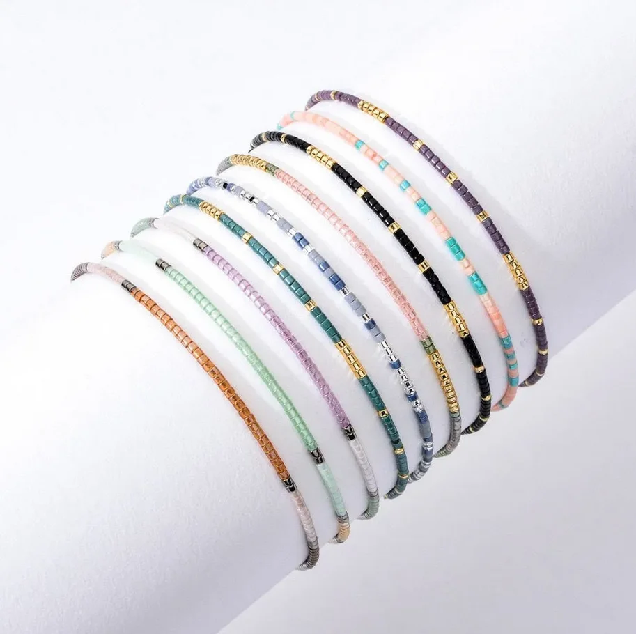 KELITCH Couple Charm Bangles Fashion Women Bracelets Rope Handmade Miyuki Seed Beaded Strand Bracelet Man Jewelry Gift Wholesale
KELITCH Couple Charm Bangles Fashion Women Bracelets Rope Handmade Miyuki Seed Beaded Strand Bracelet Man Jewelry Gift Wholesale