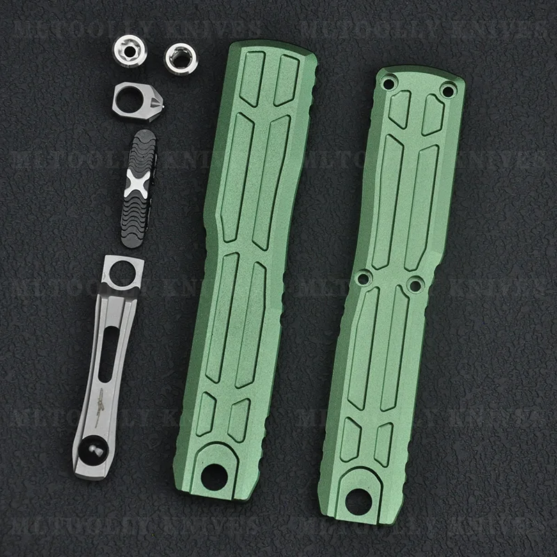 High End Micro Ultratech Apocalyptic Gen III D2 Steel 3D CNC Mililing T6 Aviation Aluminum Knives Handle Part Kit Customized EDC
High End Micro Ultratech Apocalyptic Gen III D2 Steel 3D CNC Mililing T6 Aviation Aluminum Knives Handle Part Kit Customized EDC