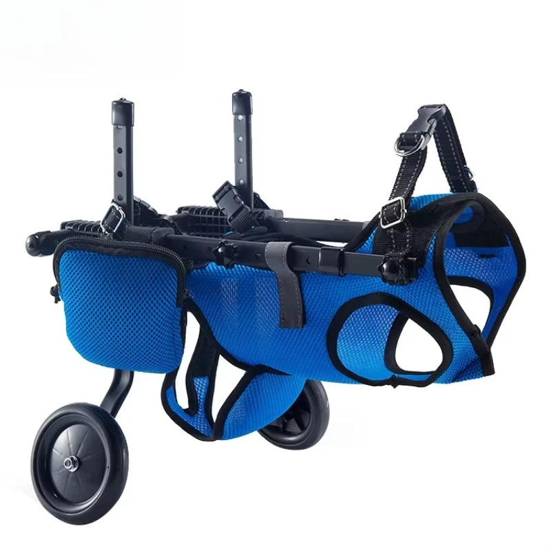 Lightweight Foldable Vet Wheelchair for Assisted Pet Walking for Disabled Back Legs Animal Use Veterinary Therapeutic Equipment
Lightweight Foldable Vet Wheelchair for Assisted Pet Walking for Disabled Back Legs Animal Use Veterinary Therapeutic Equipment