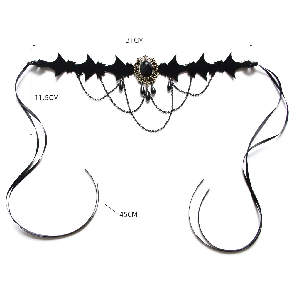 Колье-колье для Хэллоуина, бижутерия, готические женские колье-колье
Колье-колье для Хэллоуина, бижутерия, готические женские колье-колье