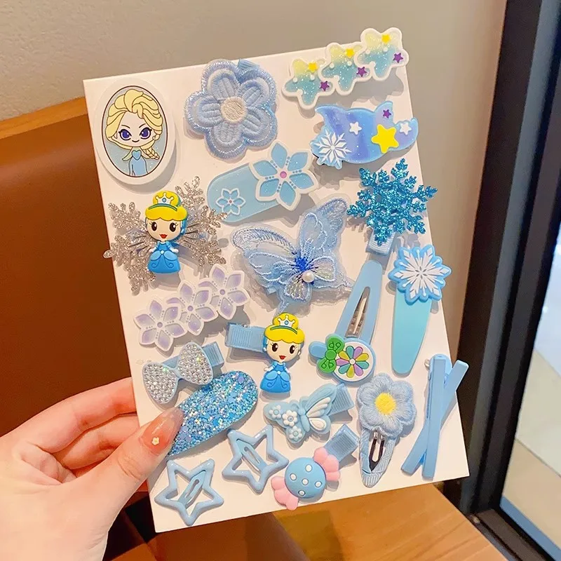 14pcs Frozen Princess Elsa Hair Rope Anime Cartoon Cute snowflakes flowers Hair Accessories Styling Hairpins Holiday Girls Gift
14pcs Frozen Princess Elsa Hair Rope Anime Cartoon Cute snowflakes flowers Hair Accessories Styling Hairpins Holiday Girls Gift