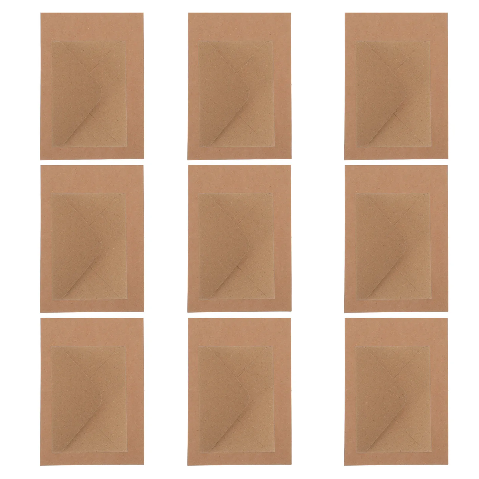 120 Pcs Brown Invitation Cards Blank Folded Wedding Invited for Weddings Birthday Invitations
120 Pcs Brown Invitation Cards Blank Folded Wedding Invited for Weddings Birthday Invitations