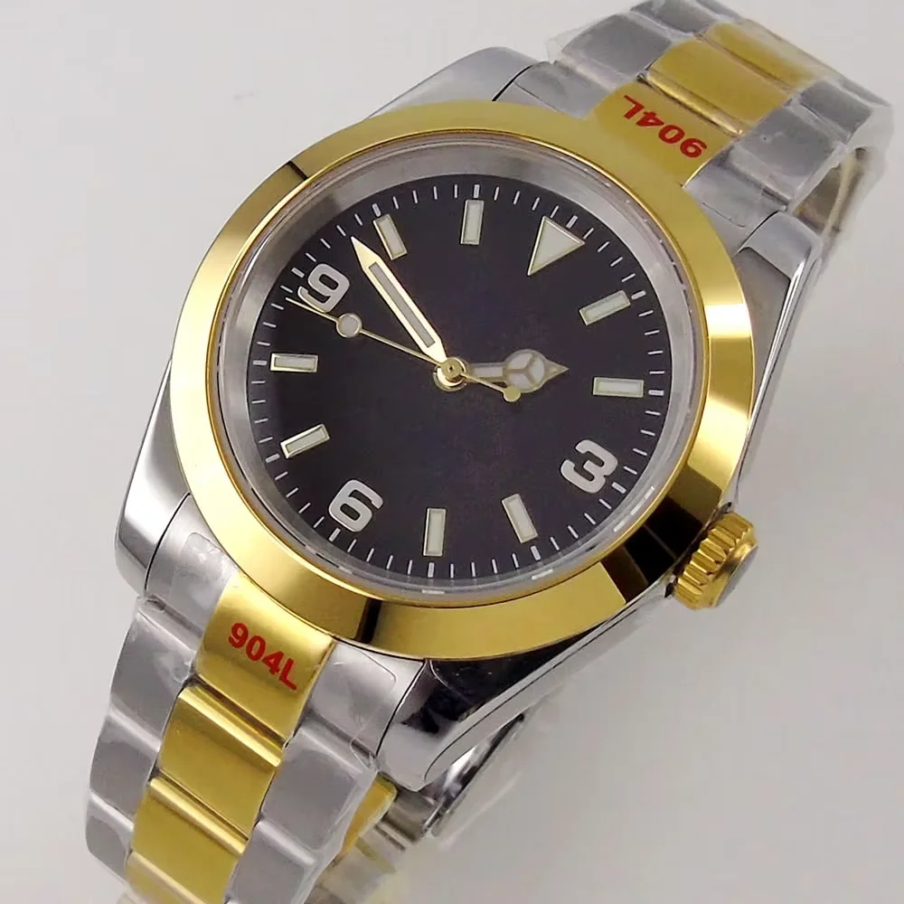 36/39 мм светящийся циферблат сапфировое стекло полированный безель NH35 PT5000 MIYOTA 8215 автоматический механизм мужские часы браслет
36/39 мм светящийся циферблат сапфировое стекло полированный безель NH35 PT5000 MIYOTA 8215 автоматический механизм мужские часы браслет