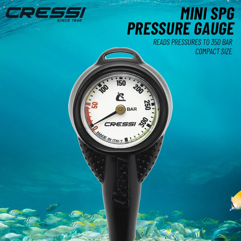 Мини-манометры Cressi SPG для подводного плавания - Снаряжение для дайвинга - Сделано в Италии
Мини-манометры Cressi SPG для подводного плавания - Снаряжение для дайвинга - Сделано в Италии